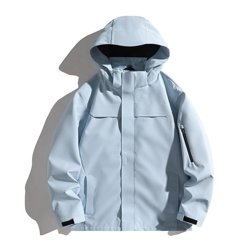 Veste fonctionnelle imperméable pour hommes