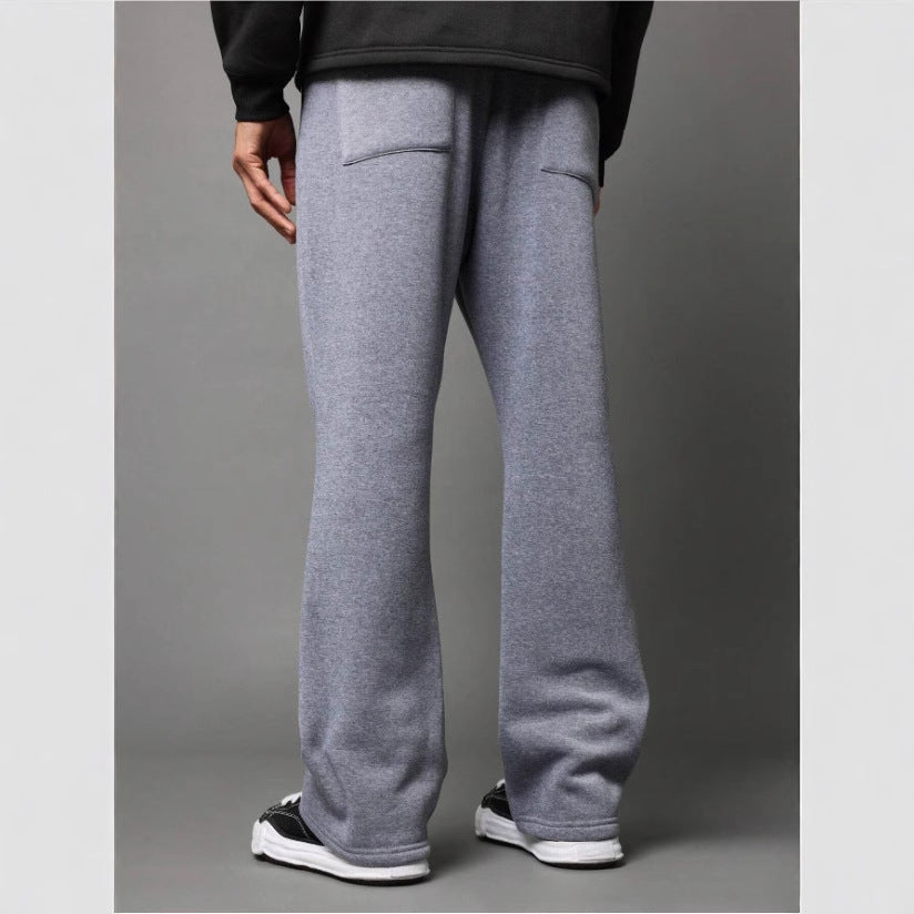 Pantalon de jogging pour hommes, coupe décontractée, jambe droite et taille élastique - Echo Archiv