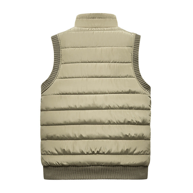 Gilet matelassé isolé thermique pour hommes