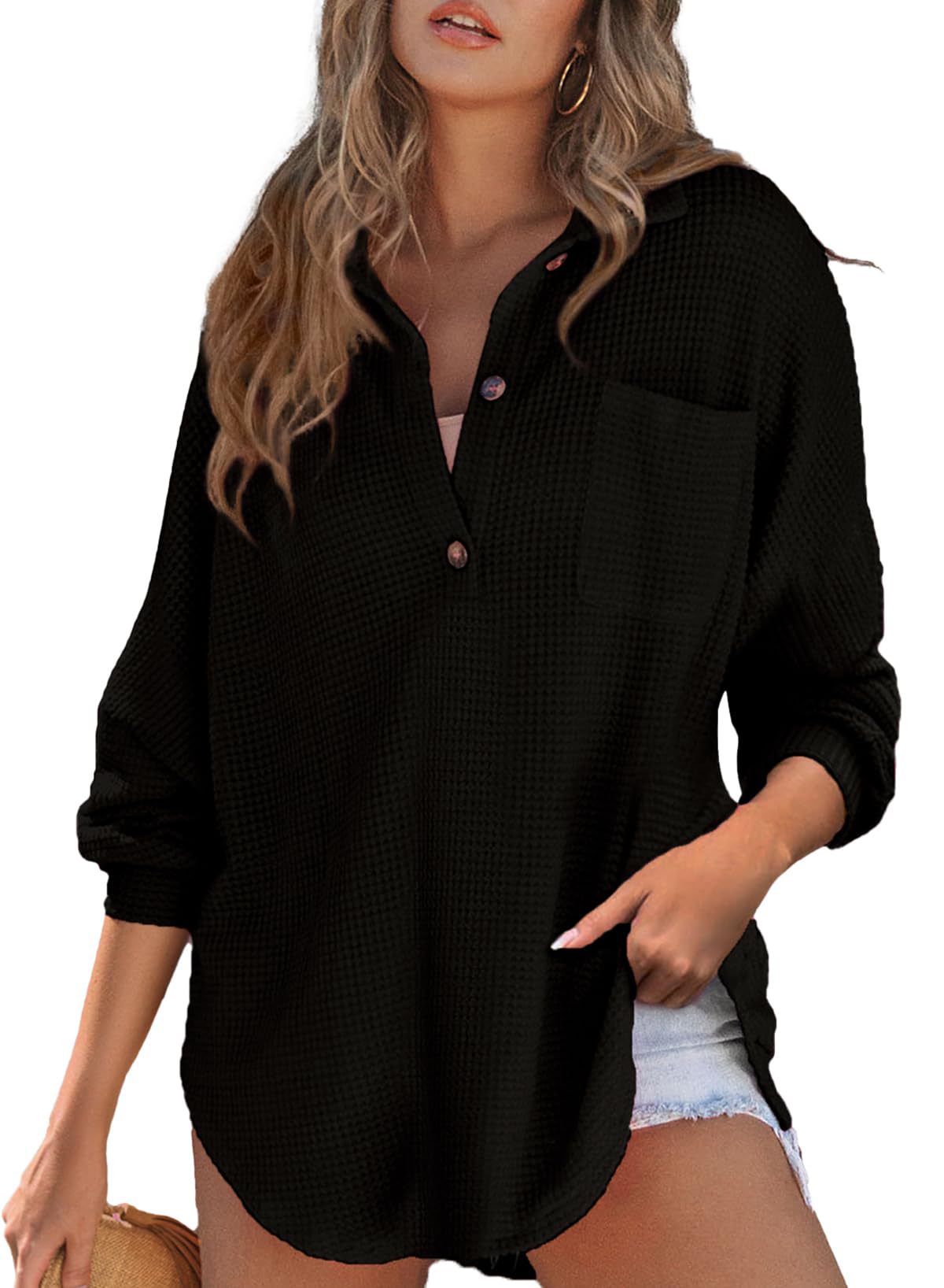 Chemise décontractée et confortable grande taille