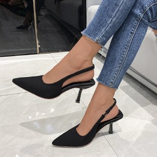 Chaussures à talons ouverts pour femmes avec une forme élégante - Heidi-Mode