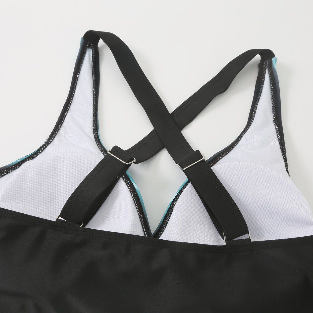 Bikini de sport à taille haute pour femmes avec un dos élégant Echo Archiv