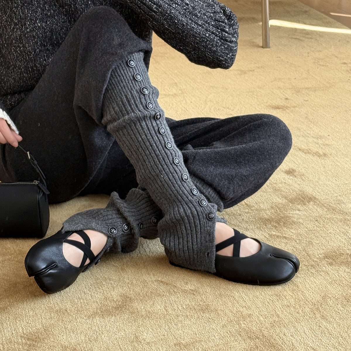 Ballerines Élégantes pour Femmes avec Bride Tendance et Semelle Intérieure Rembourrée R&B