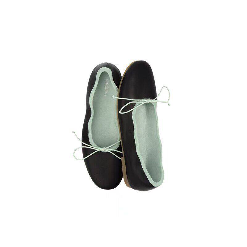 Ballerines pour femmes avec construction de sangle élastique et semelle intérieure confortable R&B