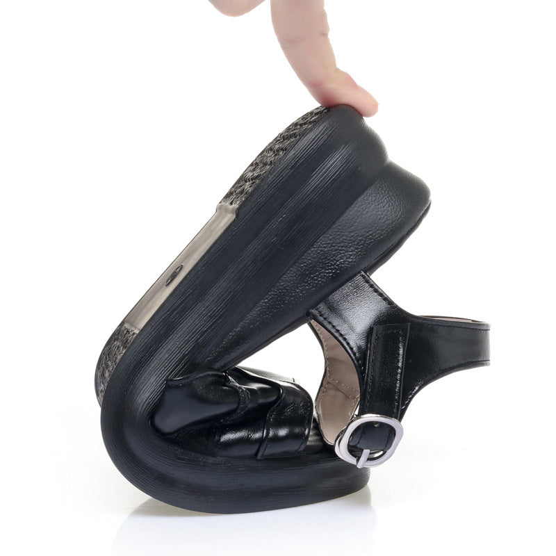 Sandales confortables pour femmes avec semelle anatomique Heidi-Mode