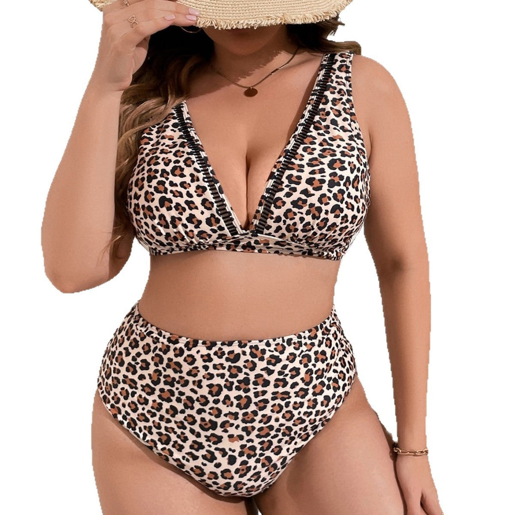 Ensemble de bikini de haute qualité pour femmes avec un motif léopard excitant et une coupe élégante Echo Archiv