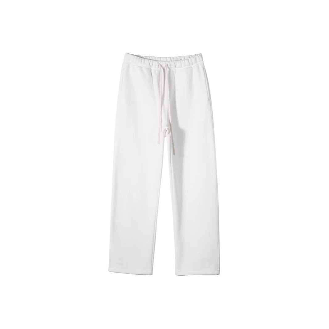 Pantalon de détente large pour femmes avec ceinture de confort élastique, cordon de contraste et jambe droite Echo Archiv