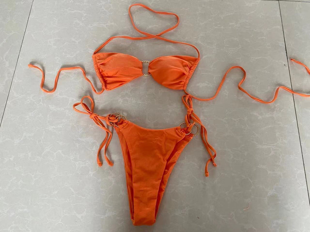 Bikini triangle pour femmes avec détail en anneau décoratif Echo Archiv