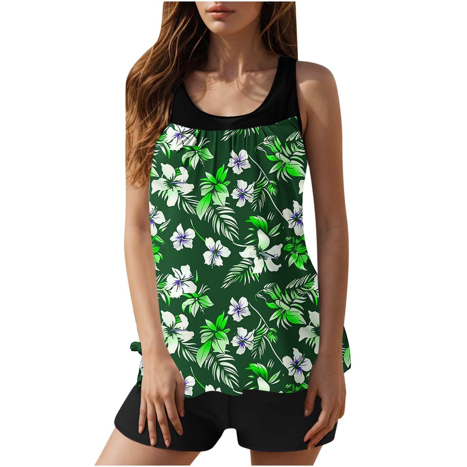 Tankini femme avec accents floraux Echo Archiv