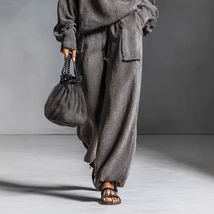 Ensemble de hoodie décontracté et confortable pour femmes