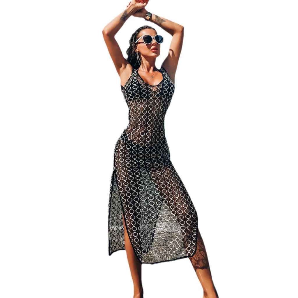 Mode de plage transparente pour femmes avec motif gaufré Echo Archiv