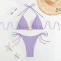 Bikini triangle pour femmes avec des volants raffinés et des accents ludiques Echo Archiv