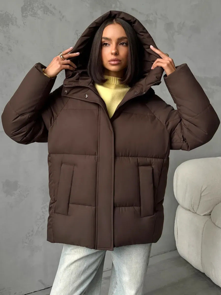 Veste d'hiver oversize pour femmes