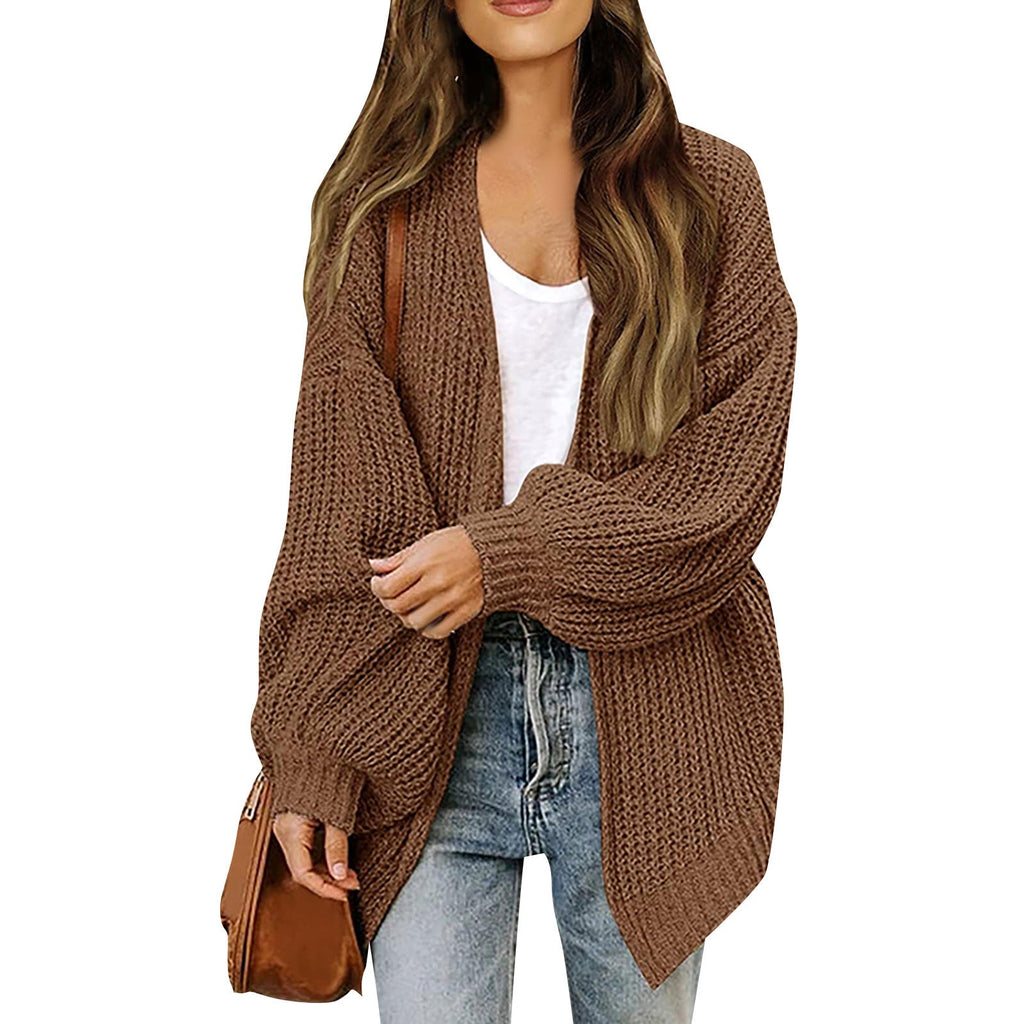 Pull en maille surdimensionné pour femmes
