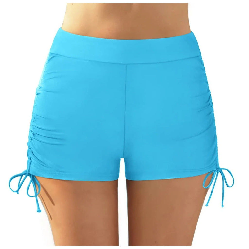 Shorts de bain sportifs pour femmes avec taille ajustable R&B