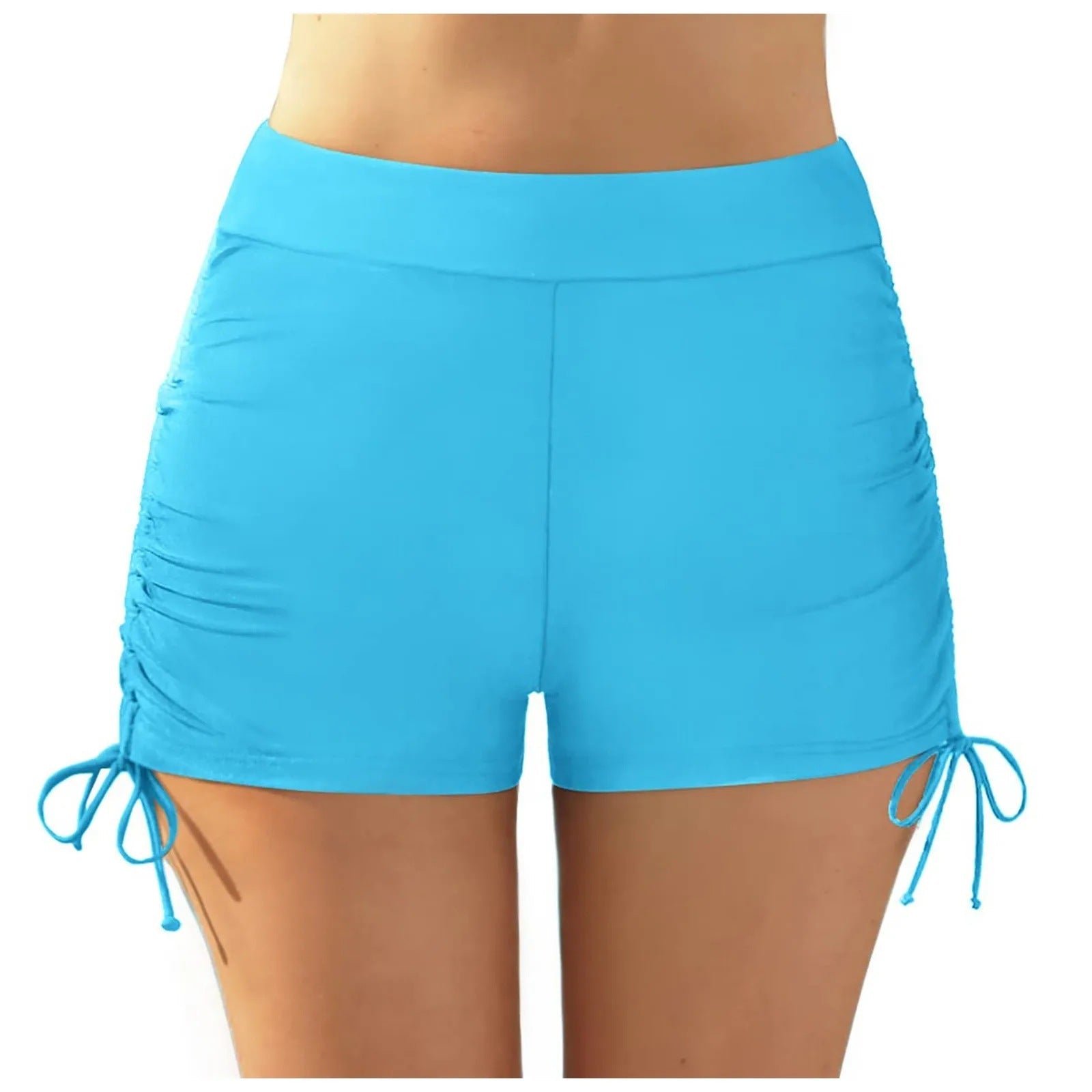 Shorts de bain sportifs pour femmes avec taille ajustable R&B