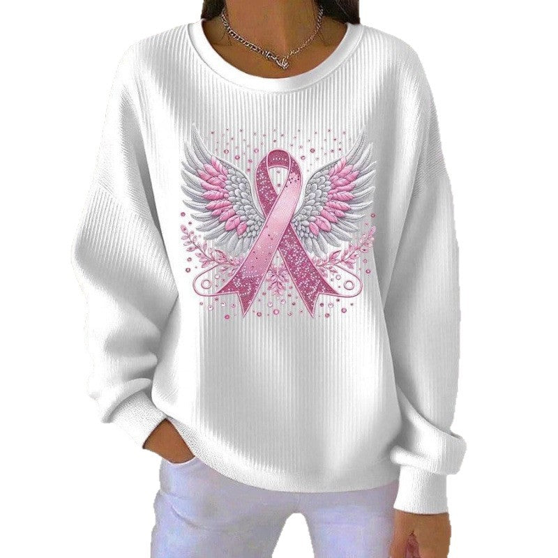 Sweat-shirt confortable pour femmes avec inscription marquante Echoarchiv