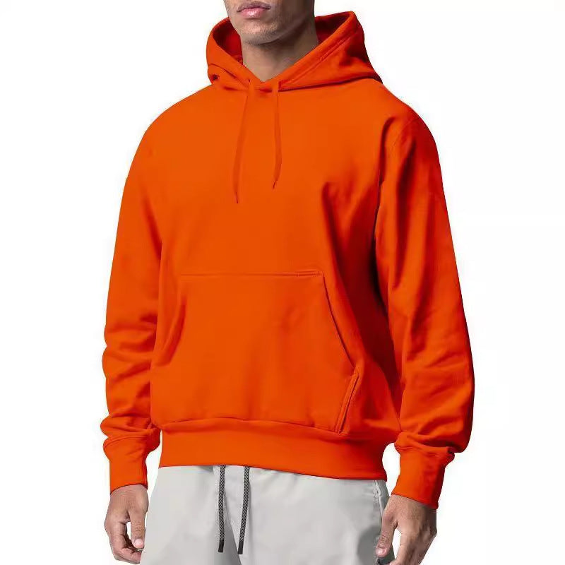 Homme nan Sweat à capuche premium avec poche kangourou, intérieur en molleton, couture de cou renforcée et ourlet côtelé Echo Archiv
