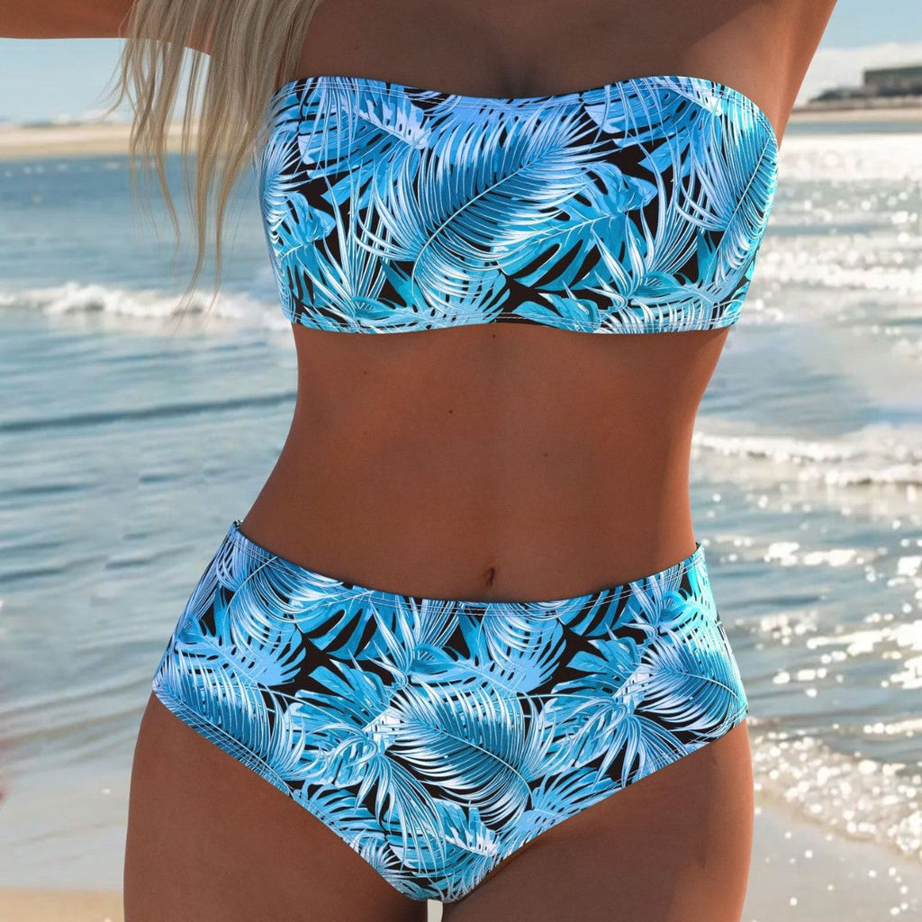 Bikini Balconette Femme avec design floral et bretelles réglables R&B