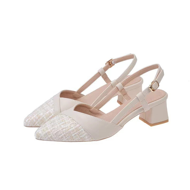 Sandales Slingback pour femmes avec un élégant bout et une semelle respirante Heidi-Mode