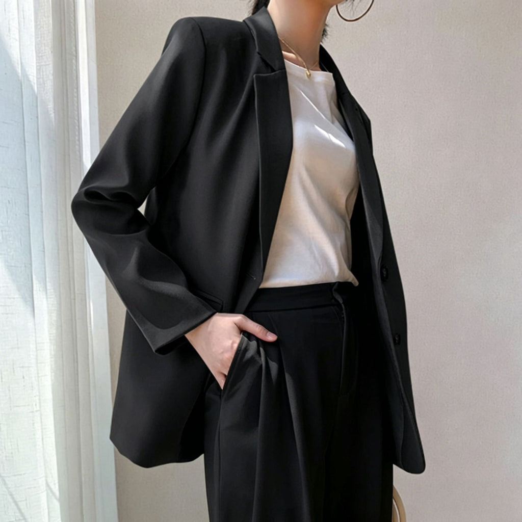 Blazer élégant et confortable pour femmes avec détails en perles