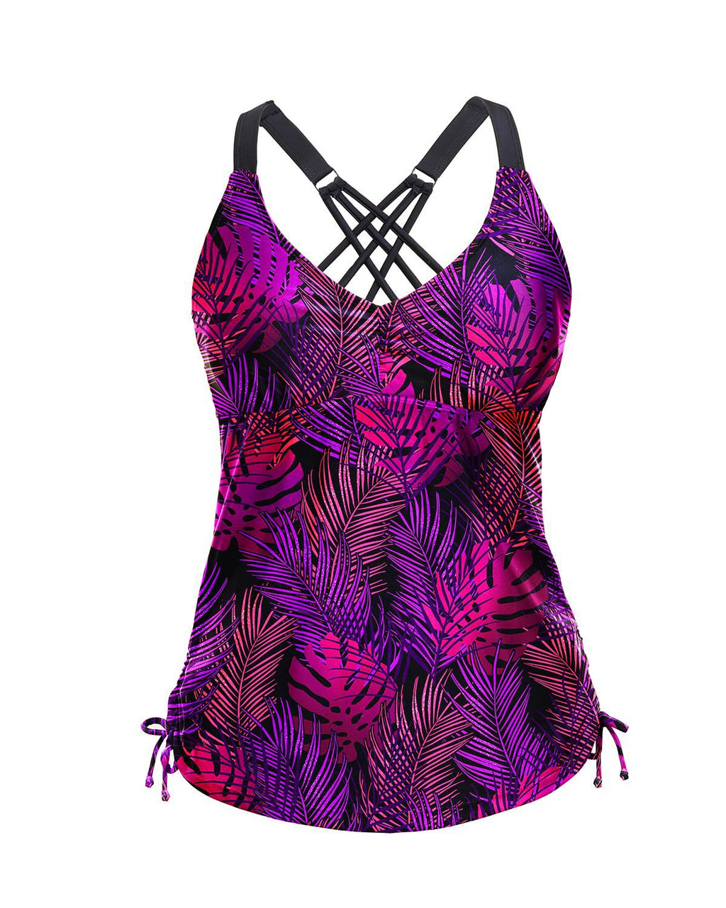 Haut de Tankini Sportif Femme R&B