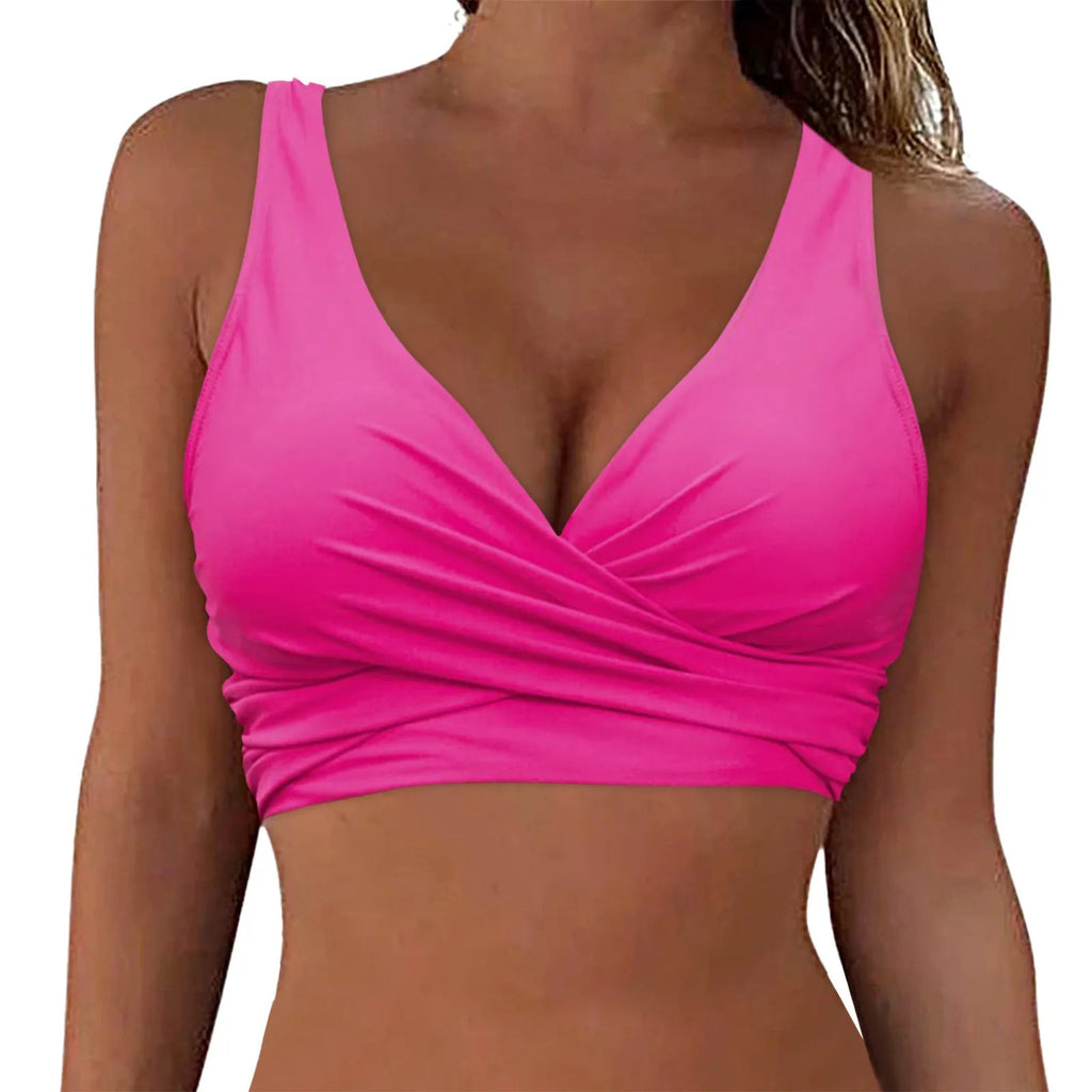 Haut de bikini enveloppant confortable pour femmes R&B