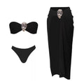 Ensemble de bikini élégant pour femmes avec jupe portefeuille Echo Archiv