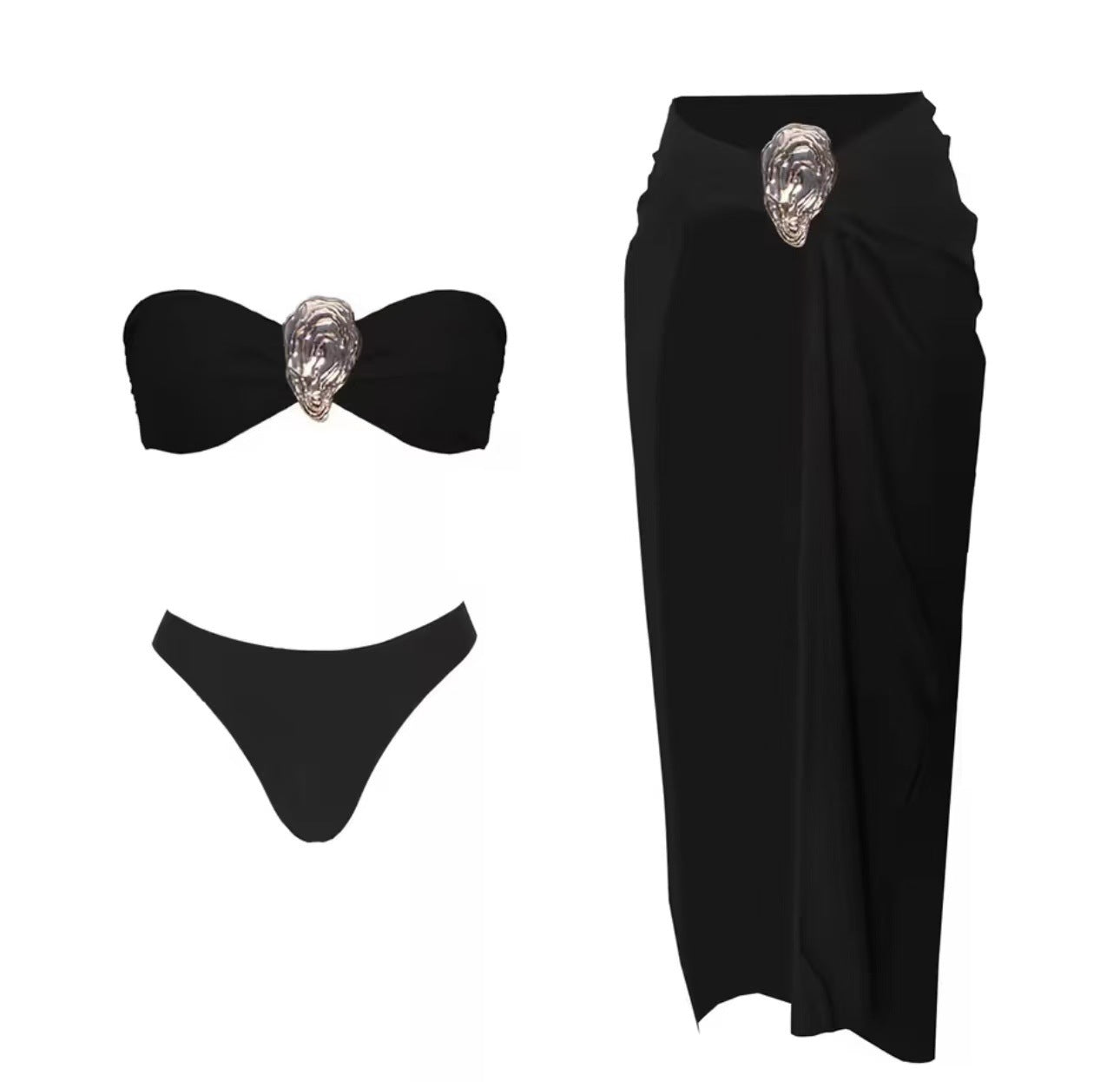 Ensemble de bikini élégant pour femmes avec jupe portefeuille Echo Archiv