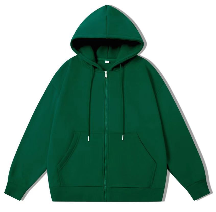 Sweat à capuche zippé pour hommes, légèrement cintré, avec coutures plates et poche kangourou Echo Archiv