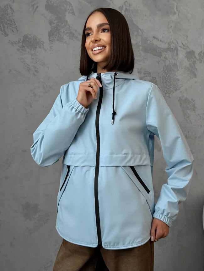 Veste coupe-vent légère pour femmes