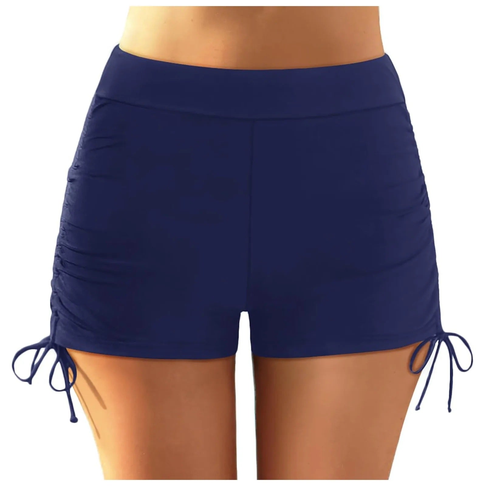 Shorts de bain sportifs pour femmes avec taille ajustable R&B