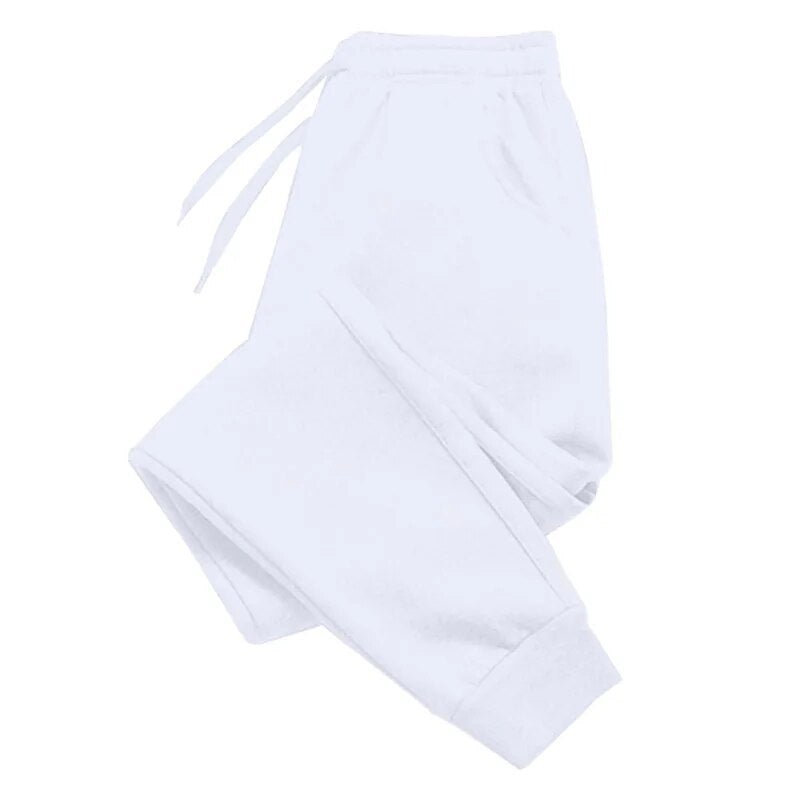 Pantalon de jogging unisexe nan athleisure avec polaire grattée à l'intérieur, cordon élastique et finitions côtelées aux chevilles Echo Archiv