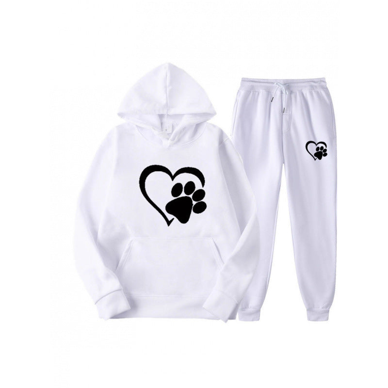 Ensemble de Sweat à Capuche et Pantalon de Jogging Douillet pour Femmes Echoarchiv