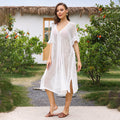 Robe de plage en crochet transparente et élégante pour femmes R&B