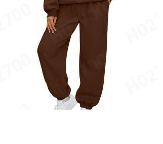 Ensemble de jogging lounge confortable pour femmes avec hoodie oversize et pantalon de jogging taille haute Echo Archiv