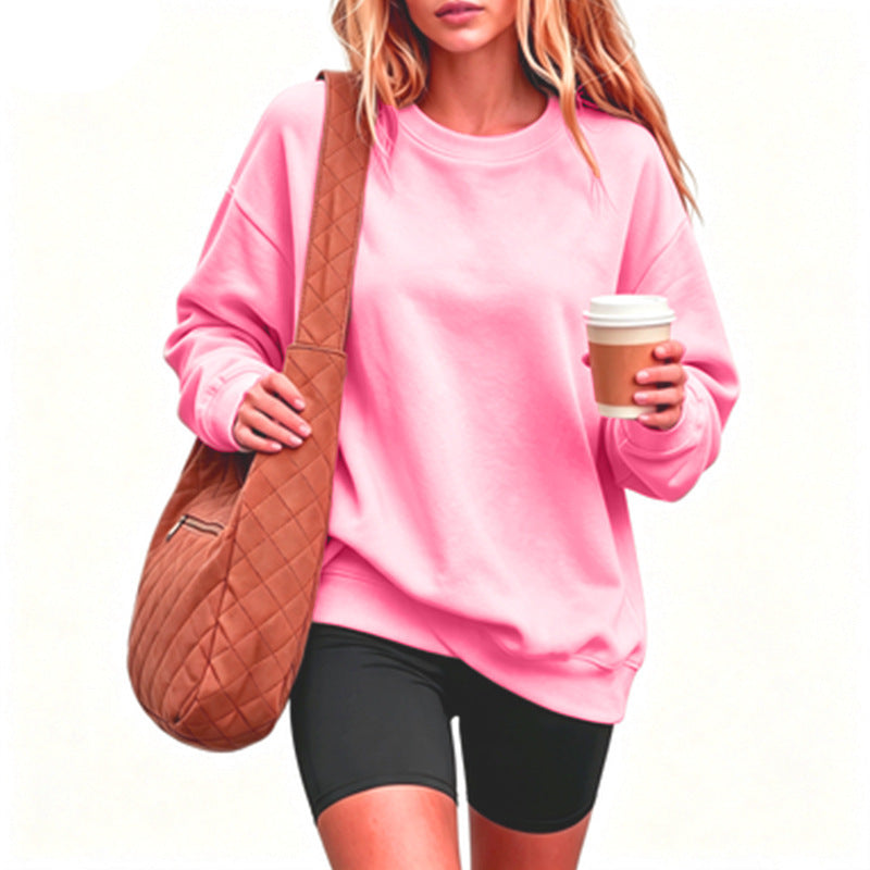 Sweatshirt Oversized Confortable pour Femmes Echoarchiv