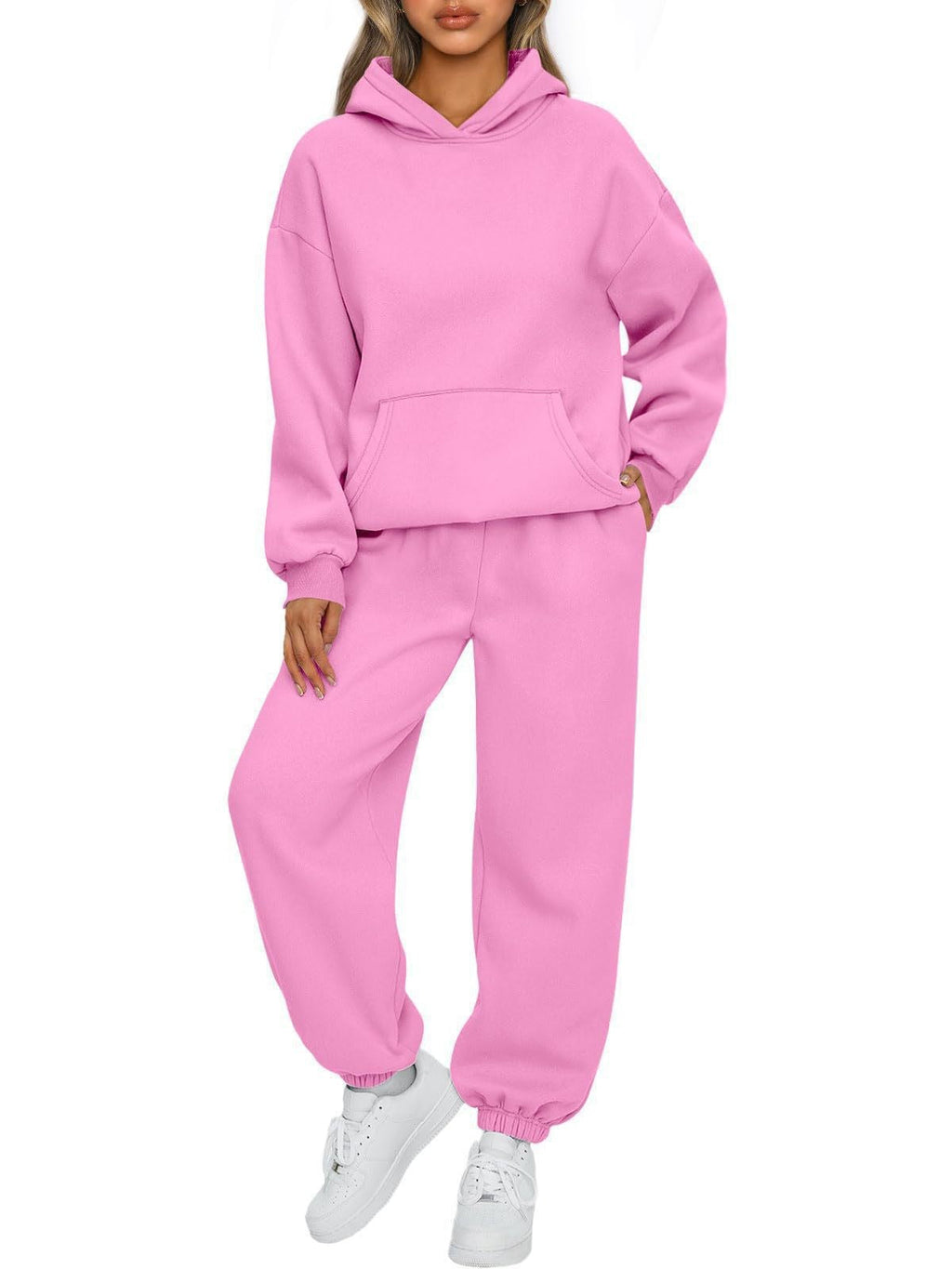 Ensemble de jogging lounge confortable pour femmes avec hoodie oversize et pantalon de jogging taille haute Echo Archiv