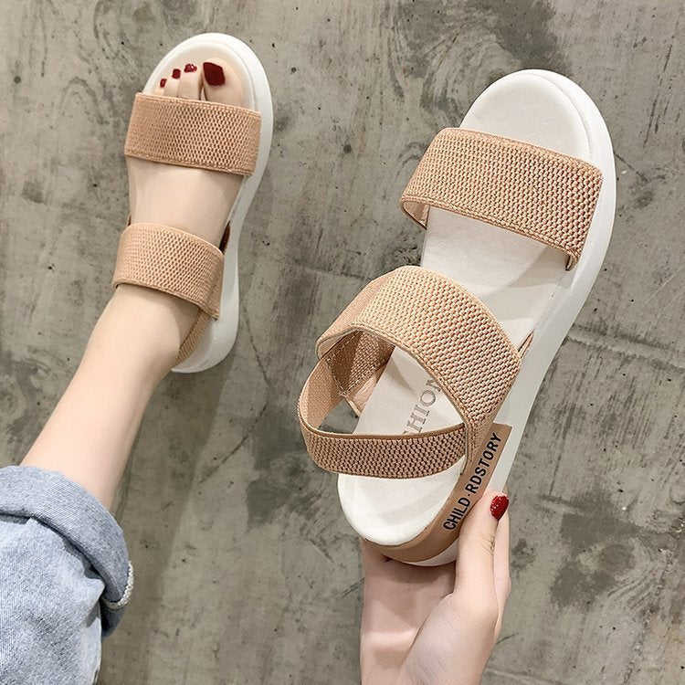 Sandales confortables pour femmes avec des brides respirantes et semelle antidérapante R&B