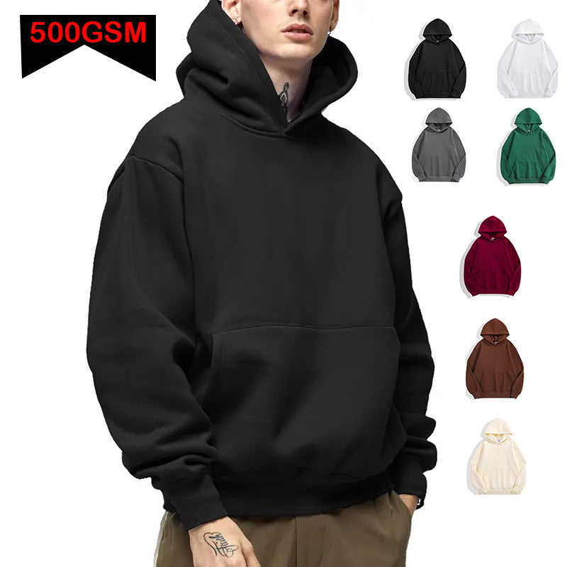 Sweat à capuche unisexe classique avec poche kangourou et doux molleton de coton Echo Archiv