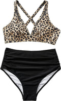 Ensemble de bikini haut de gamme pour femmes avec motif léopard créatif Echo Archiv