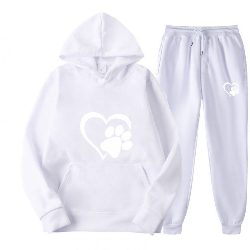 Ensemble de Sweat à Capuche et Pantalon de Jogging Douillet pour Femmes Echoarchiv