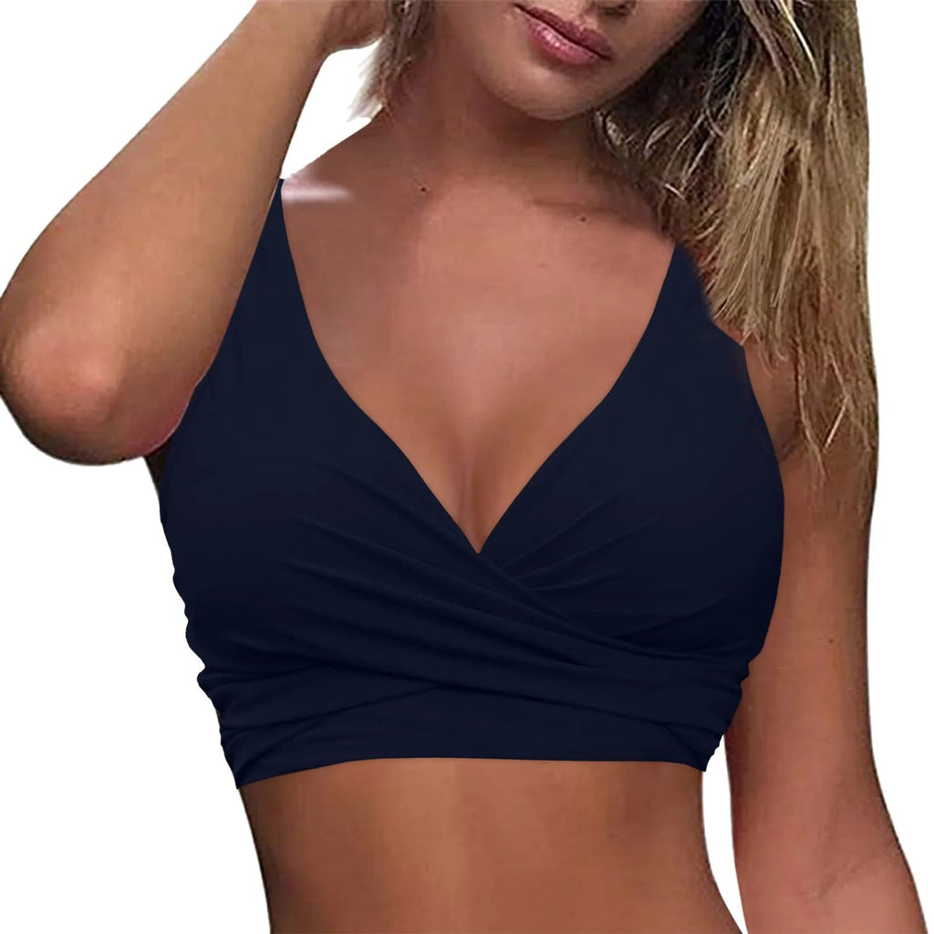 Haut de bikini enveloppant confortable pour femmes R&B