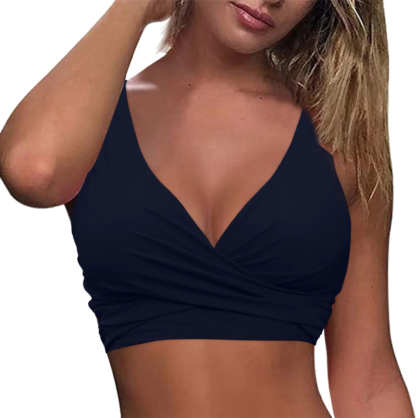 Haut de bikini enveloppant confortable pour femmes R&B