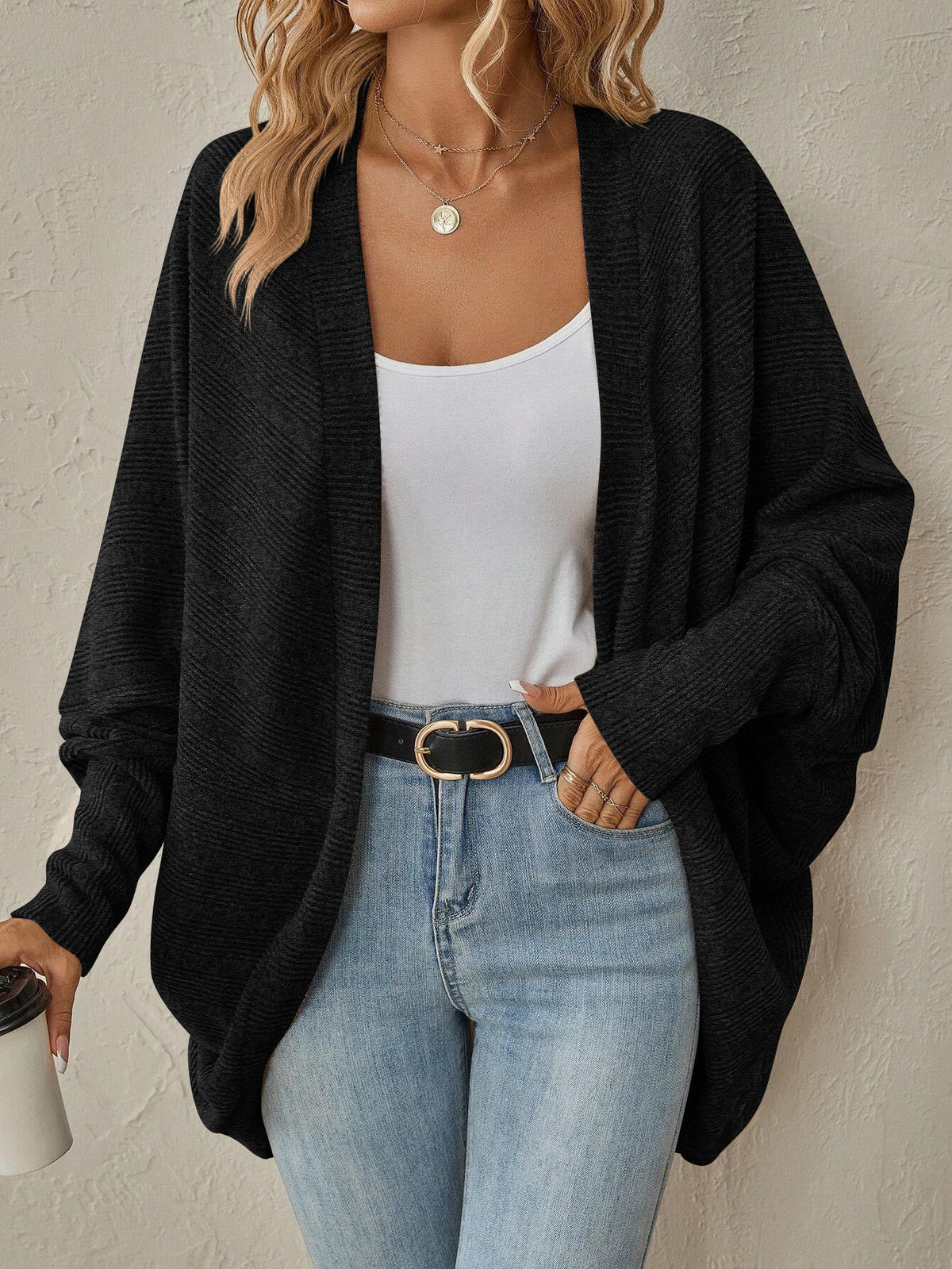 Veste en tricot décontractée et stylée pour femmes
