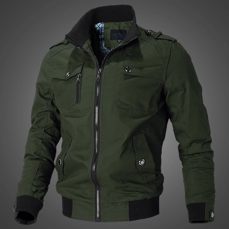 Veste de bombardier en toile robuste pour hommes Echo Archiv