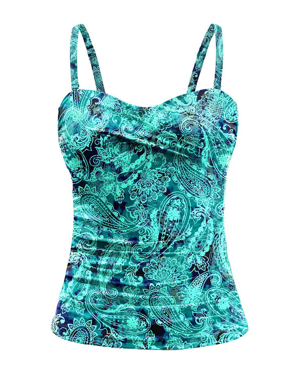 Tankini femme avec un design enroulé élégant R&B