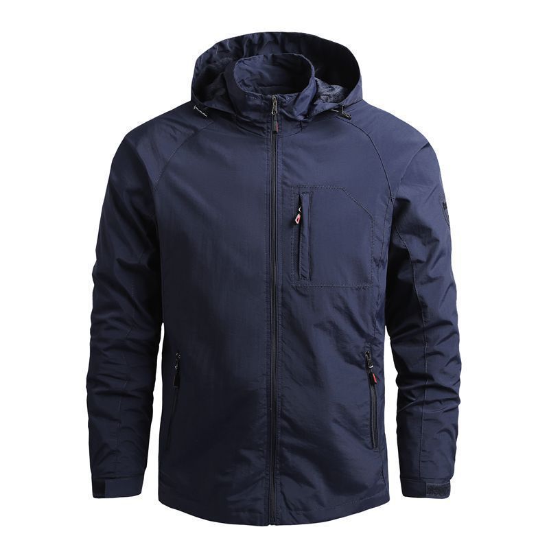 Veste Softshell légère pour hommes avec capuche et poche poitrine Echo Archiv