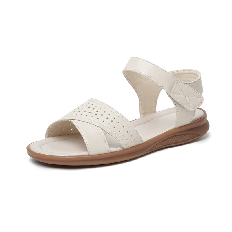 Sandales confortables pour femmes avec boucles respirantes et semelle antidérapante Heidi-Mode