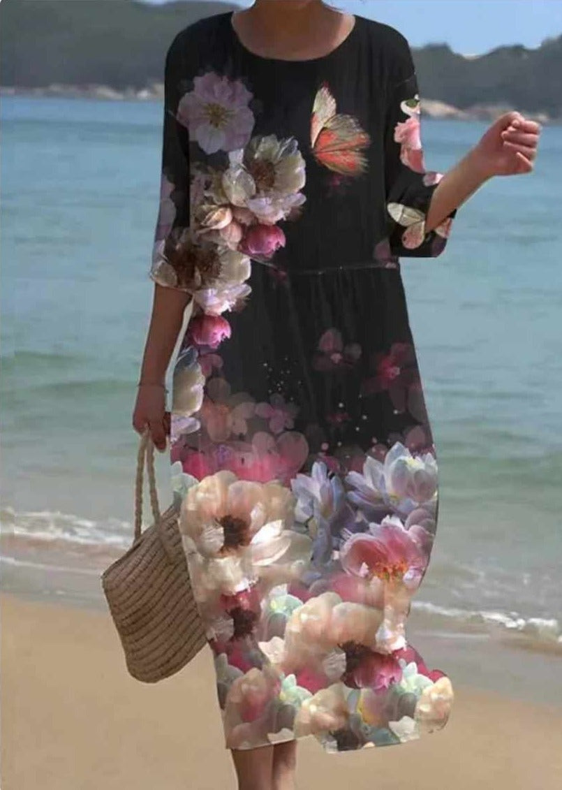 MW | Robe maxi à motifs floraux